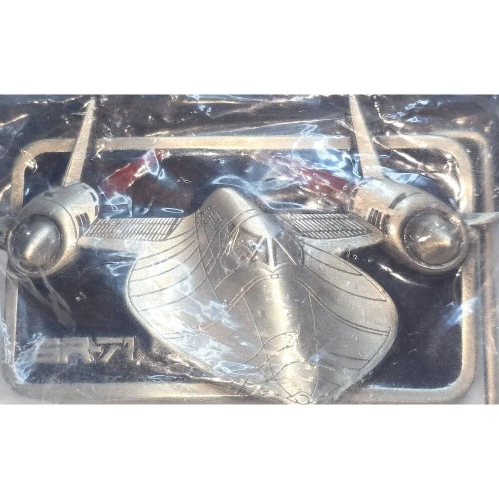 The Buckle Connection 1974 SR-71 Blackbird Belt Buckle New Sealed #645/850